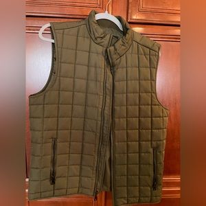 Banana Republic vest olive green